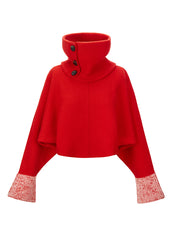 [FINAL SALE] KNIT POBI BUTTERFLY SLEEVE SWEAT