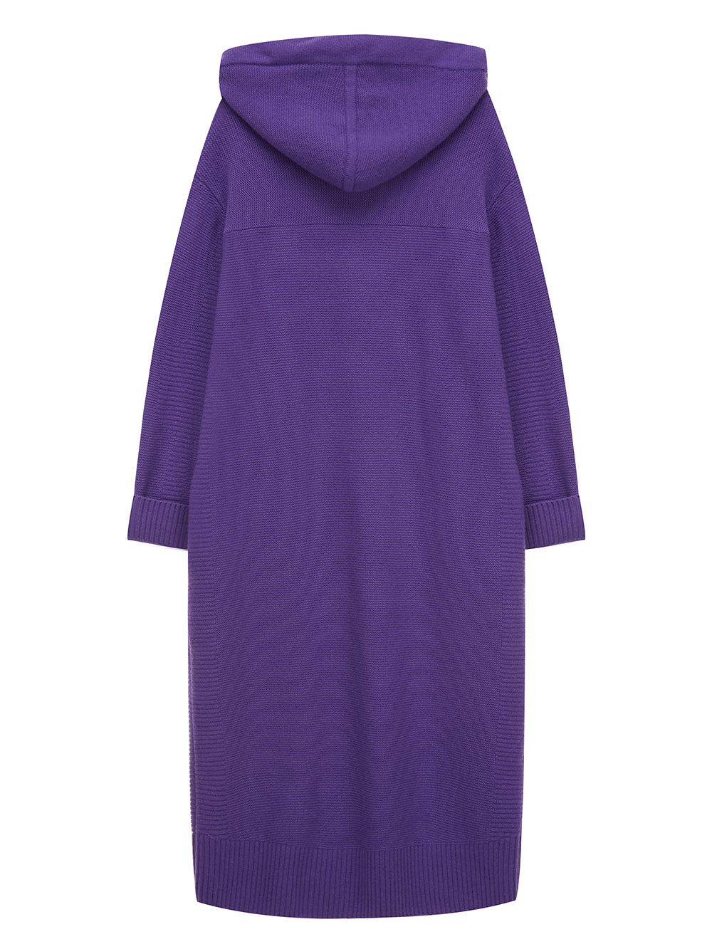 KNIT AKA HOODED DRESS