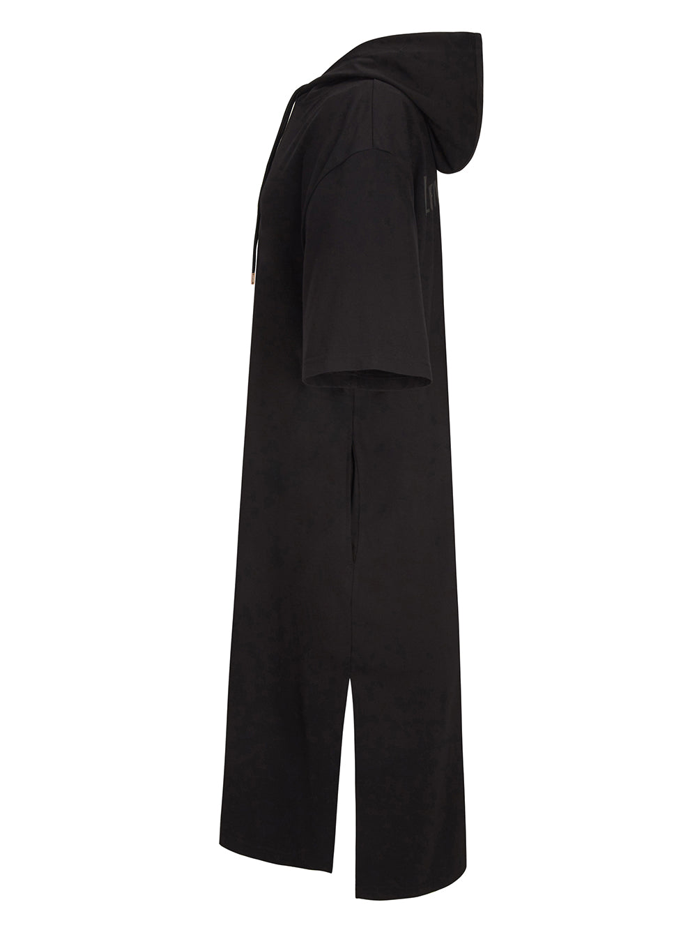 LINDI HOODED JERSEY DRESS