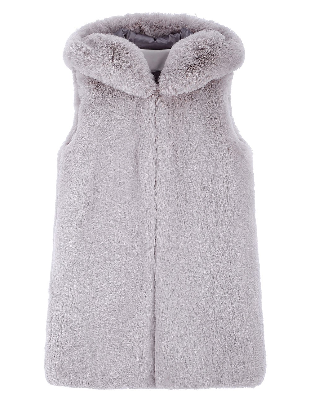 [REFURB] FAUX FUR CUPID HOODED VEST