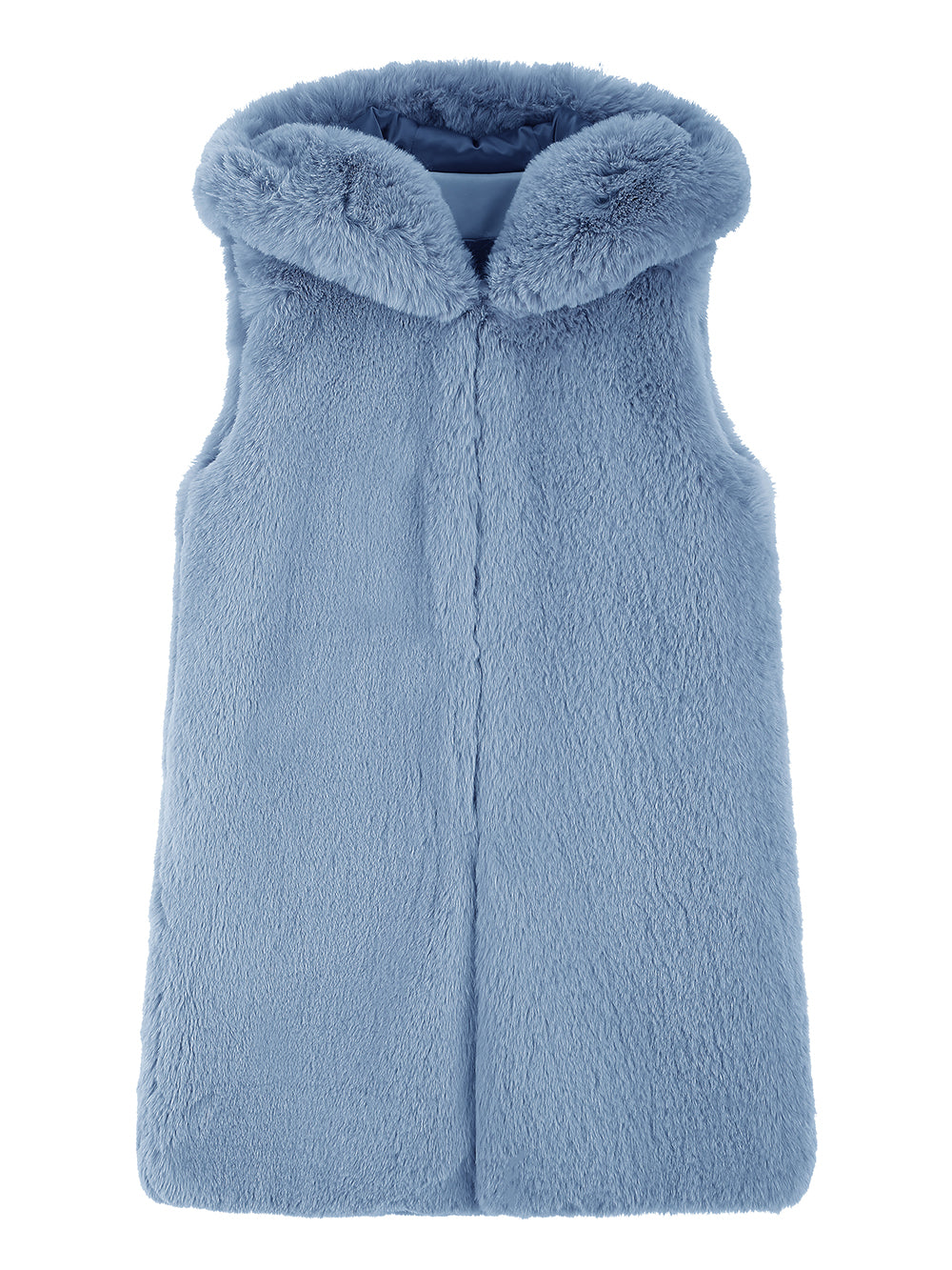 [REFURB] FAUX FUR CUPID HOODED VEST