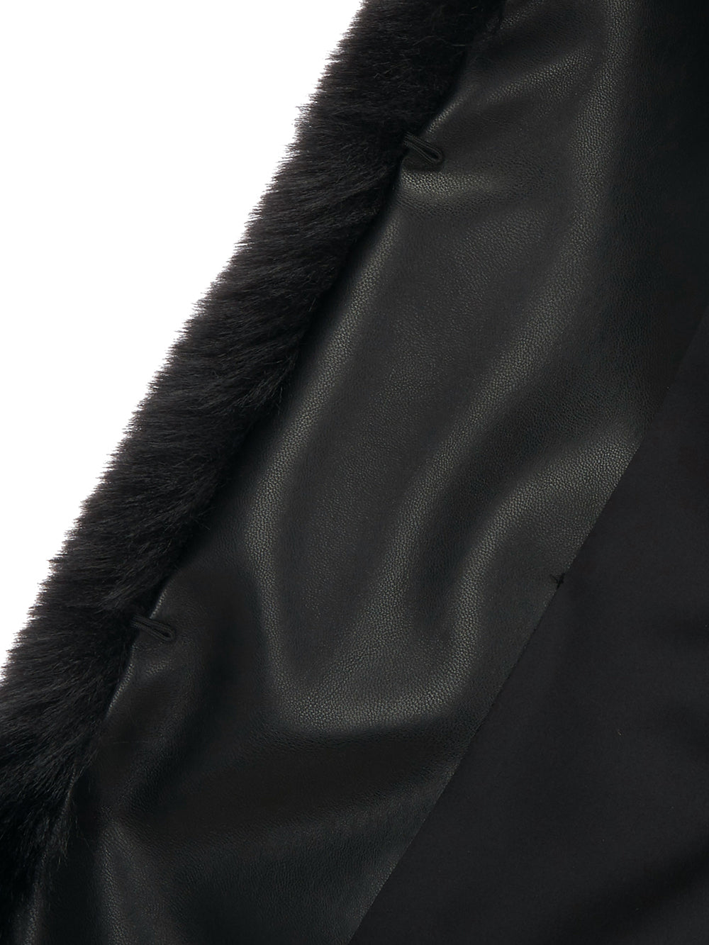 FAUX FUR CUPID HOODED VEST