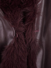 FAUX FUR CUPID HOODED VEST