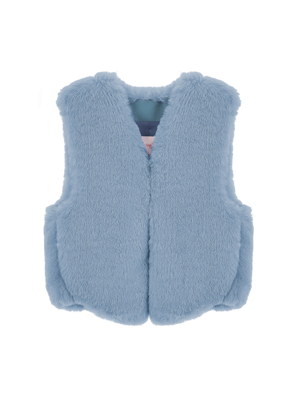 FAUX FUR KITTEN MINI VEST