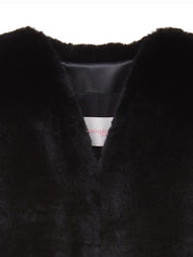 FAUX FUR MINI VEST