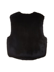 FAUX FUR MINI VEST