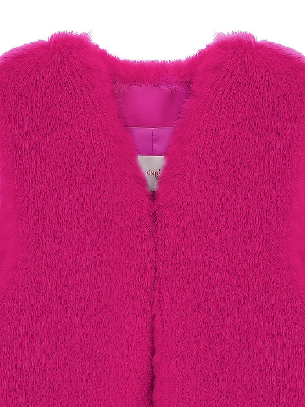 FAUX FUR MINI VEST