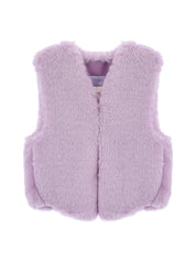 FAUX FUR KITTEN MINI VEST