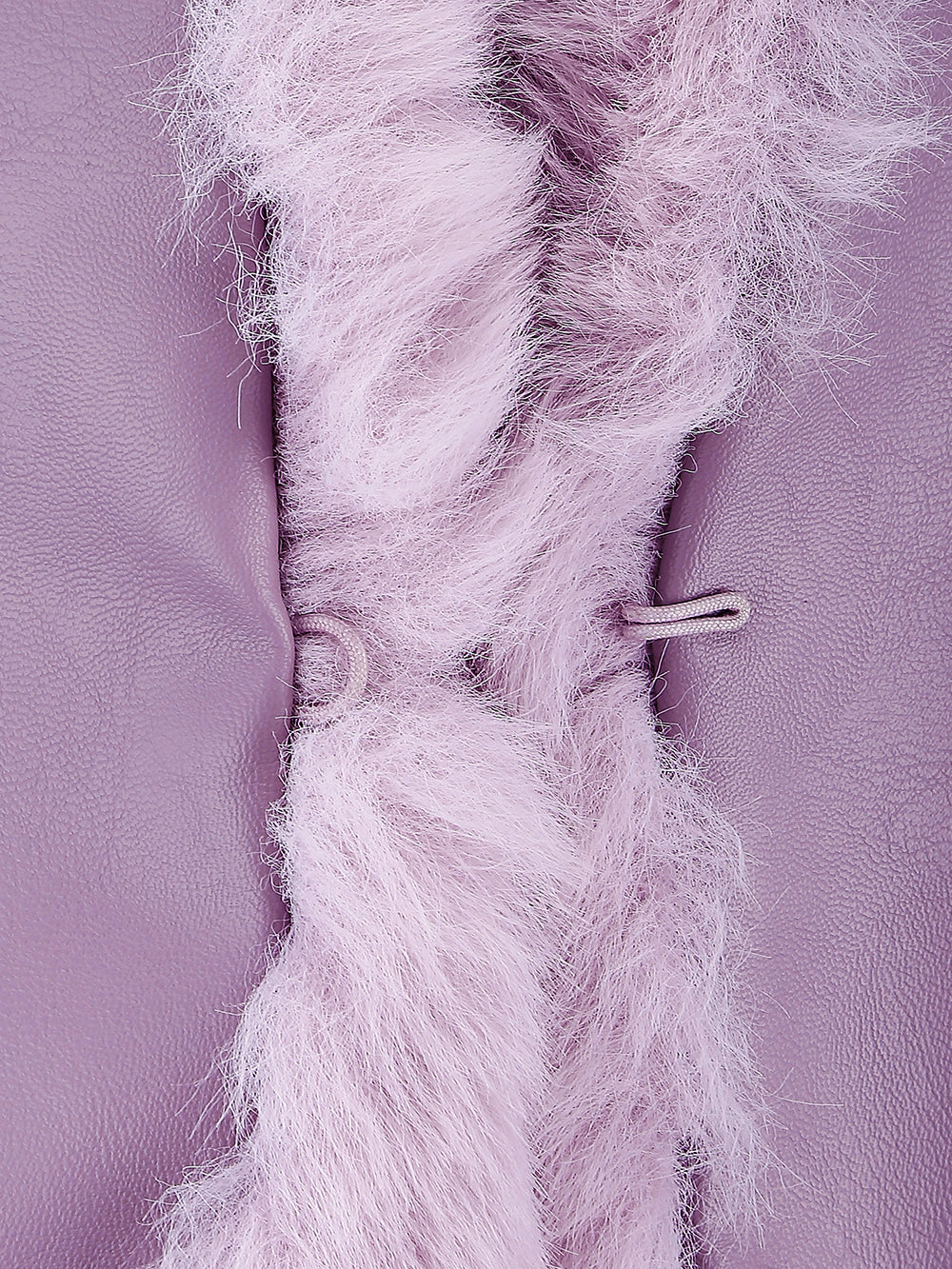 FAUX FUR MINI VEST