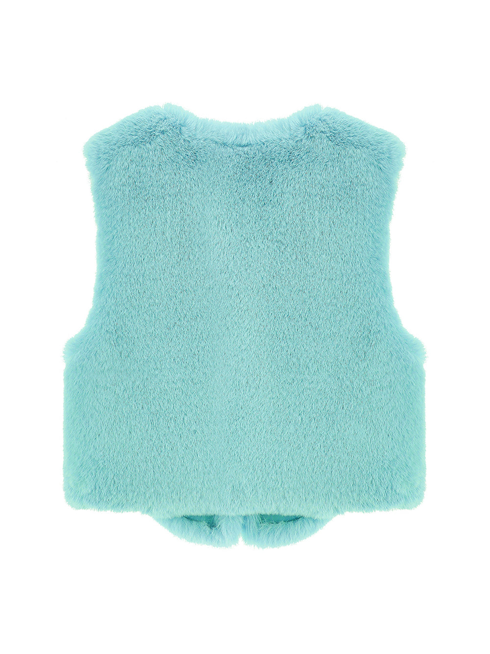 FAUX FUR MINI VEST