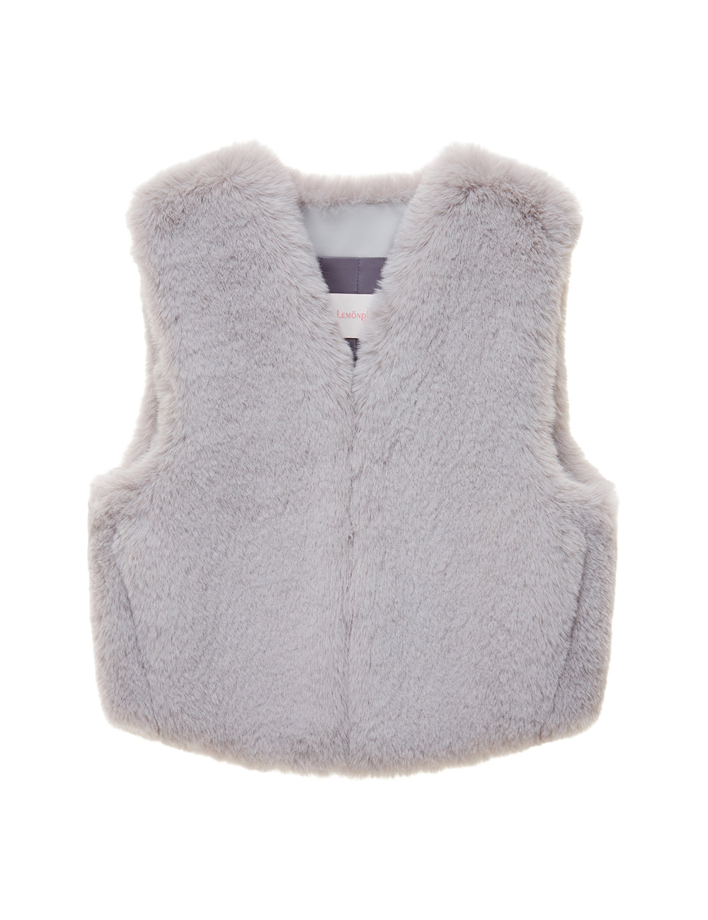 FAUX FUR MINI VEST