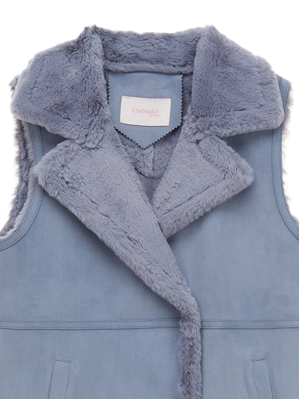 FAUX FUR LOMPER LONG VEST