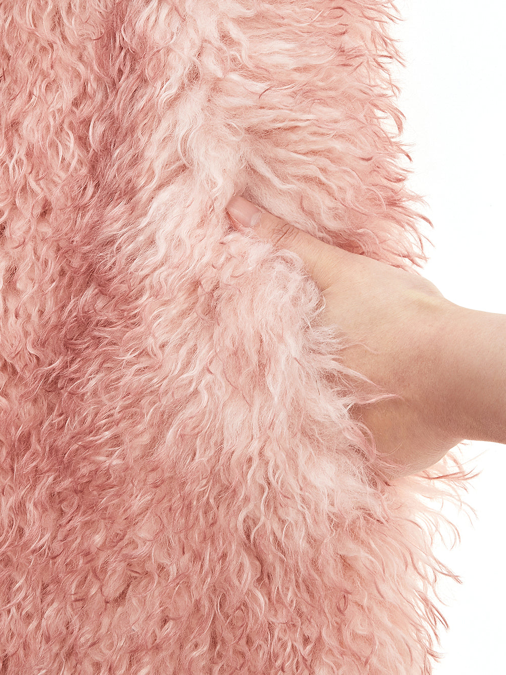 FAUX FUR MORI MG V-NECK VEST – Lemönplet FAUX FUR MORI MG V-NECK VEST – Lemönplet