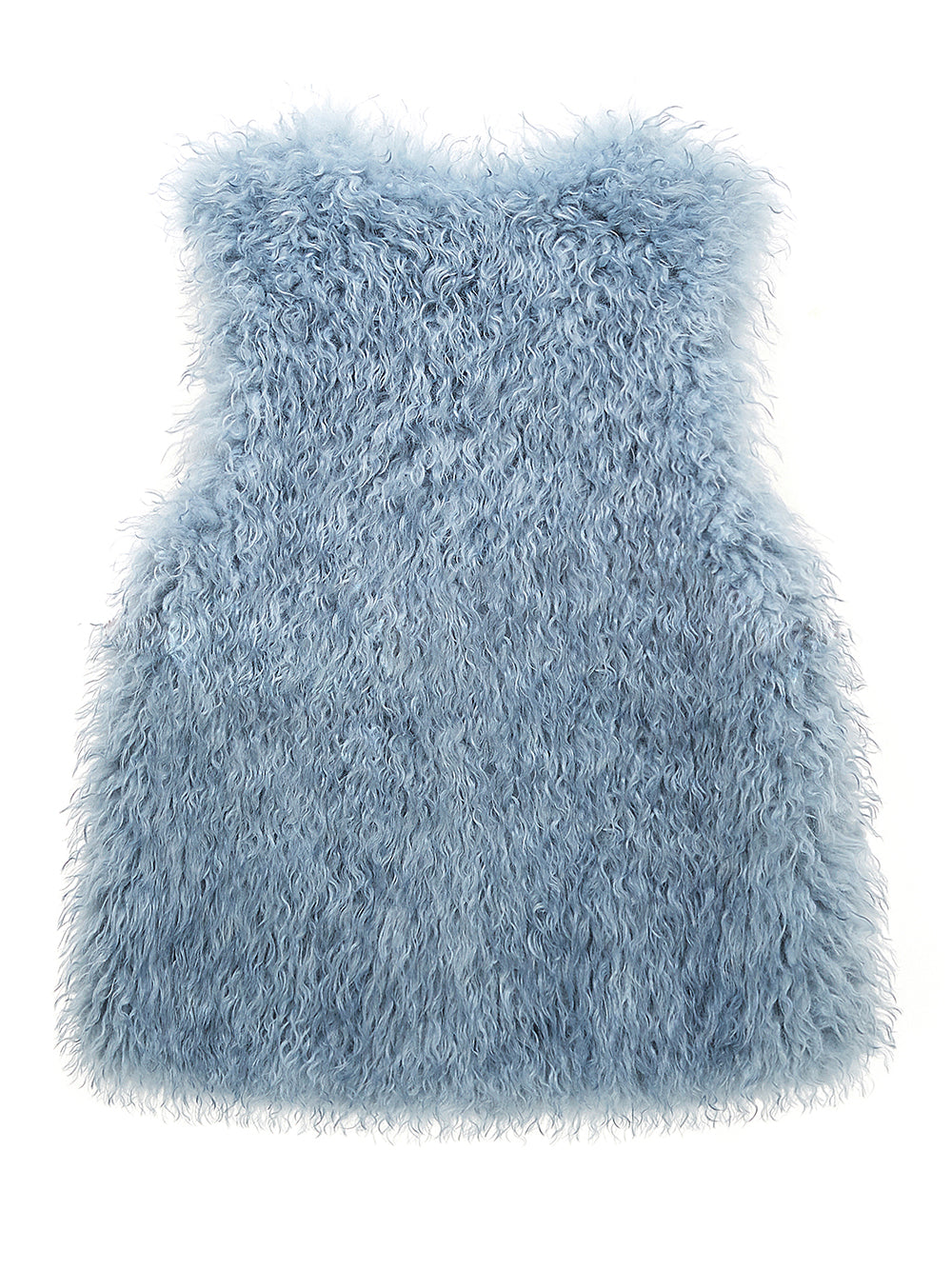 FAUX FUR MORI MG V-NECK VEST – Lemönplet FAUX FUR MORI MG V-NECK VEST – Lemönplet