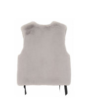 [PRE-ORDER] FAUX FUR TIED KITTEN RIBBON VEST