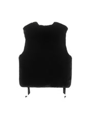 [PRE-ORDER] FAUX FUR TIED KITTEN RIBBON VEST