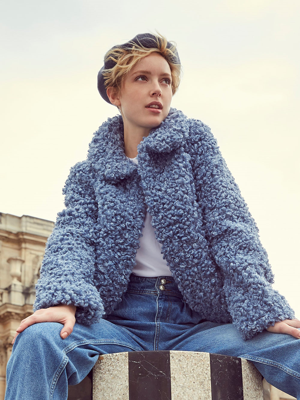 FAUX FUR EVER PETER JACKET