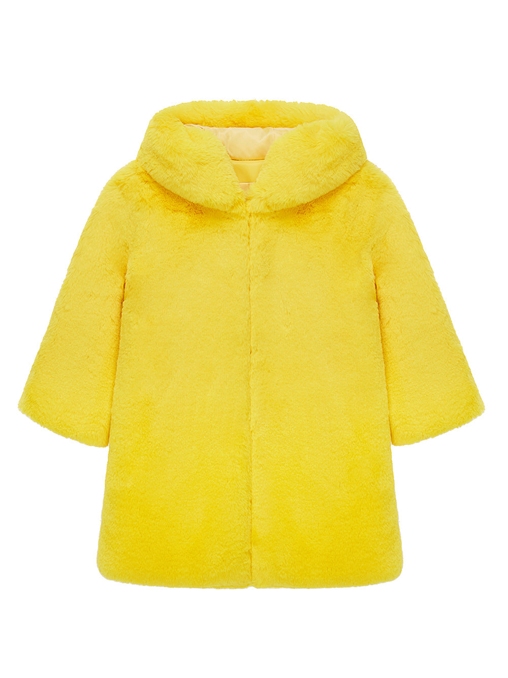 KIDS FAUX FUR EILLE HOODIE COAT – Lemönplet
