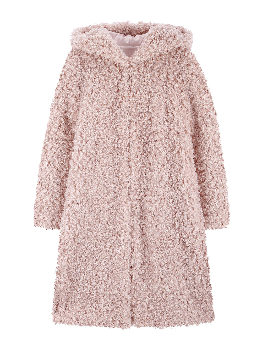 FAUX FUR EVER LONG HOODED COAT – Lemönplet